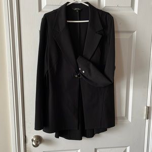 Renuar stretch long blazer jacket